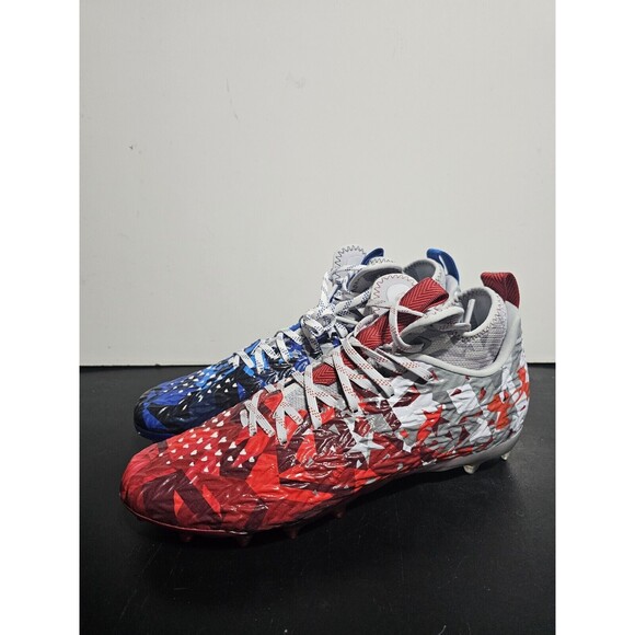 New Under Armour UA Spotlight Clone MC LE USA Football Cleats Men's Size 11 - Picture 2 of 9